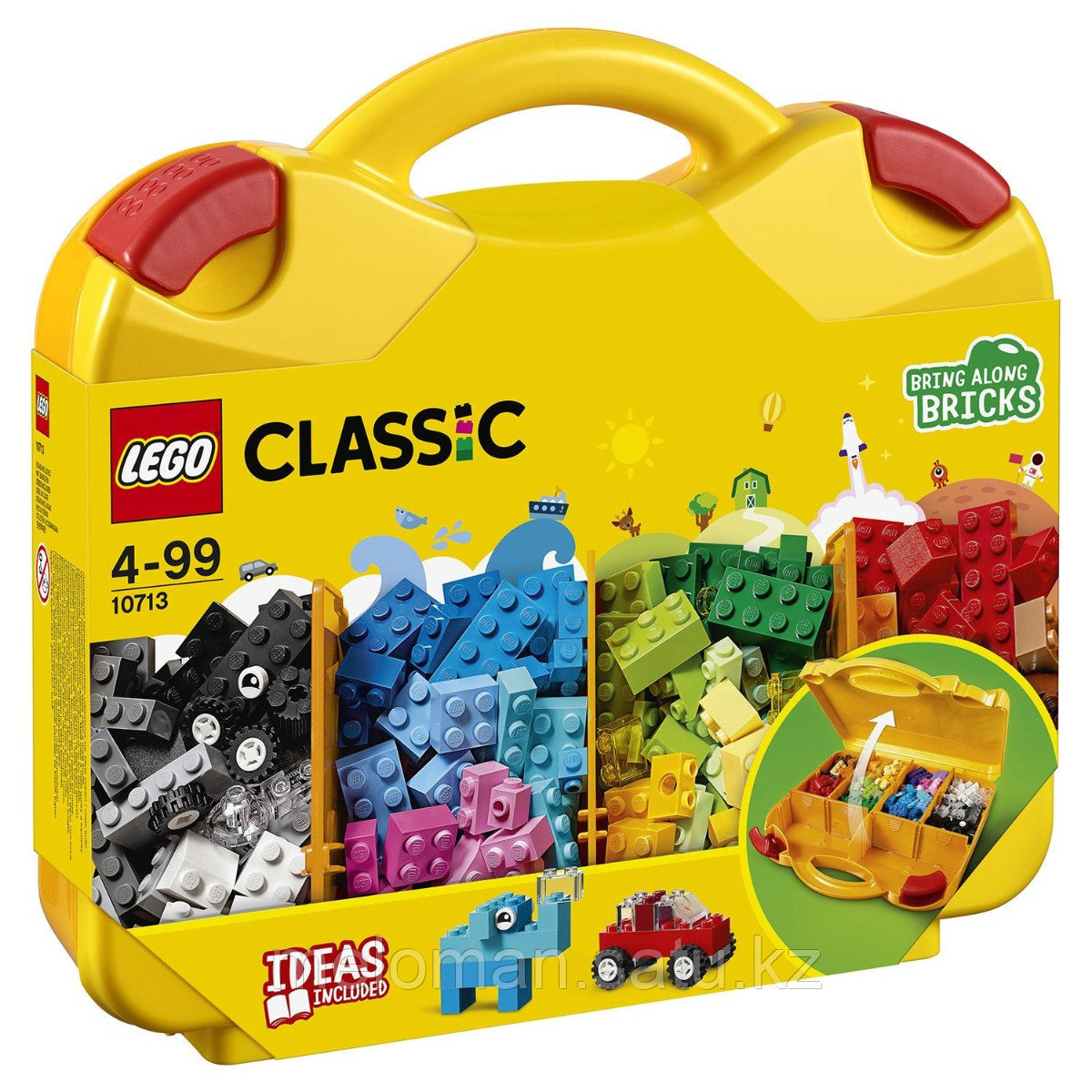 LEGO: Чемоданчик для творчества и конструирования Classic 10713 - фото 1 - id-p98863173