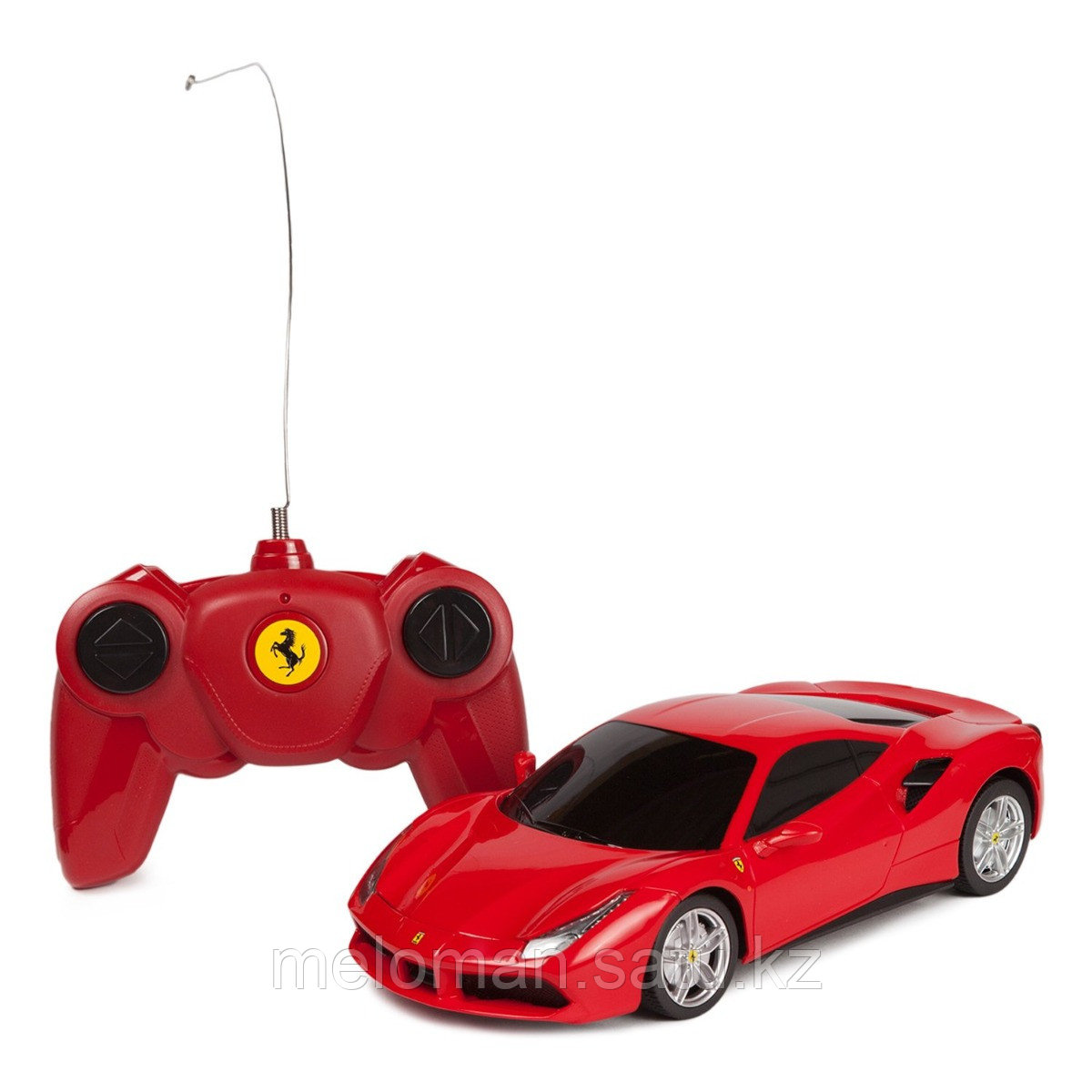 Радиоуправляемая машинка Ferrari 488 GTB на пульте управления, 1:24