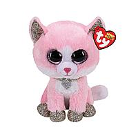 TY: Мягкая игрушка Beanie Boo's кошка Фиона, 15см