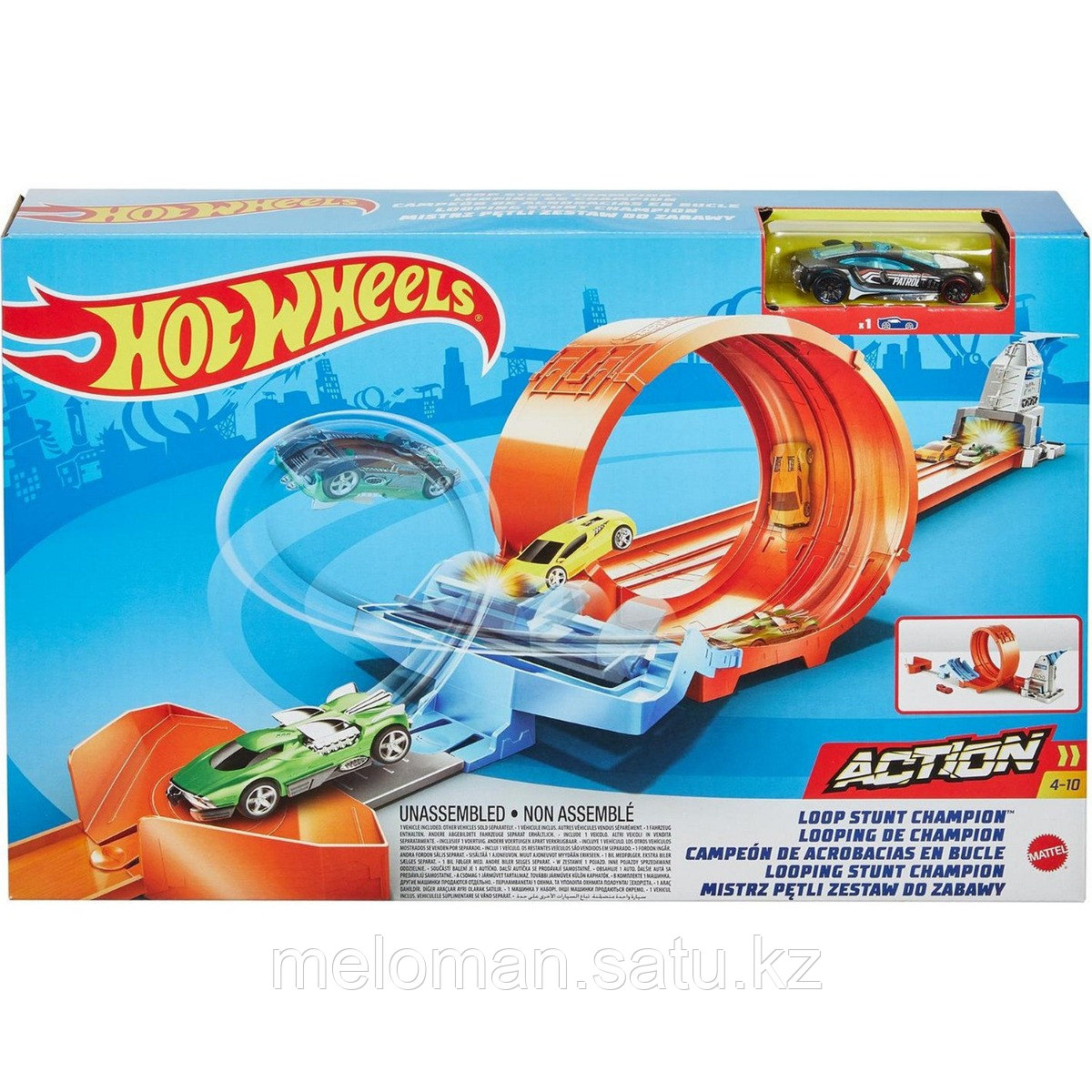 Hot Wheels: Action. Игровой набор Чемпион по трюкам в петле - фото 7 - id-p98867997