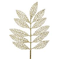 Феникс-Презент: Интерьерное украшение "Ветка Ясень", в золотом из ПВХ