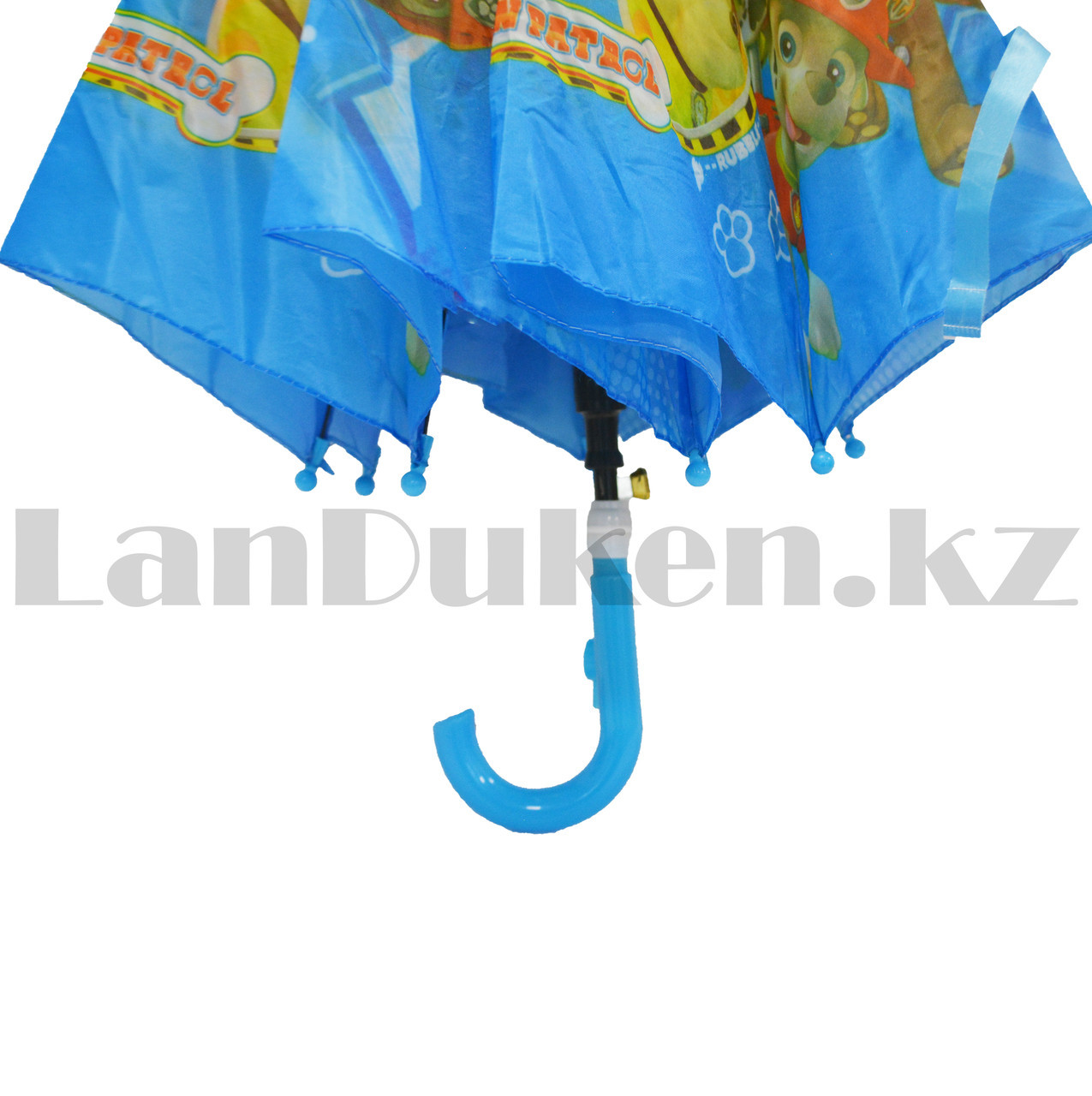 Зонт детский Щенячий Патруль трость 68 сантиметров синий 03 - фото 8 - id-p98702534