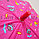 Зонт детский Единорог трость 67 сантиметров розовая, фото 5