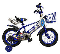 Велосипед Mailedi синий оригинал детский с холостым ходом 14 размер (507-14)