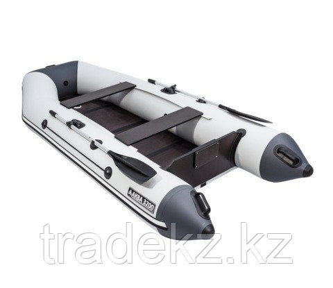 Лодка АКВА 3200 СК графит/светло-серый, фото 2