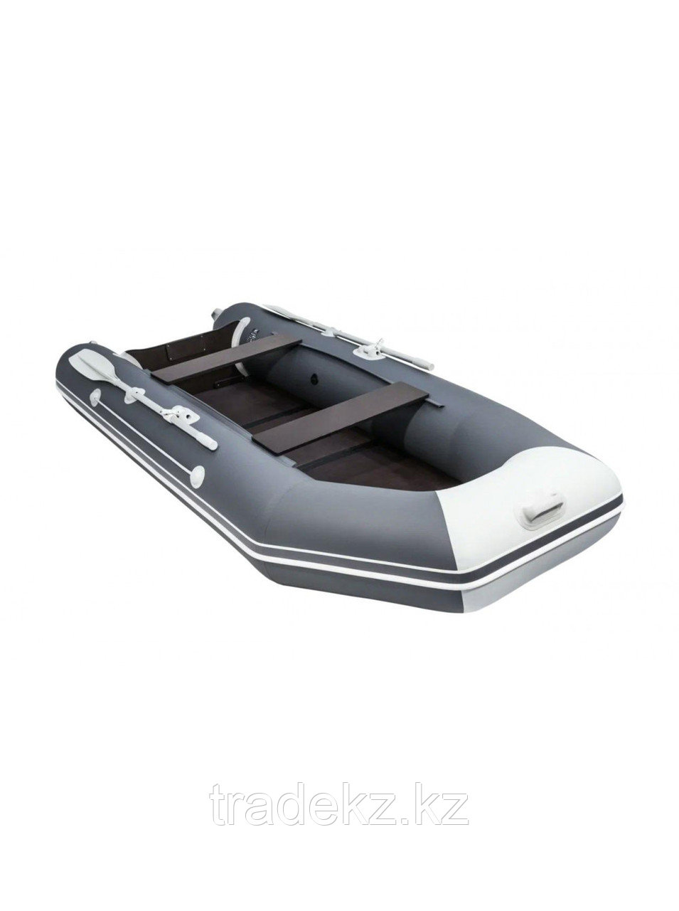 Лодка АКВА 3200 Слань-книжка киль графит/светло-серый - фото 2 - id-p98878185