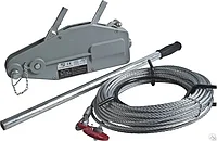 Лебедка ручная тросовая (Механизм тяговый тросовый монтажный) 5,4т*25м алюминий