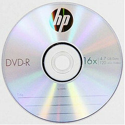 Диск HP DVD-R 4.7GB 16x, 1шт