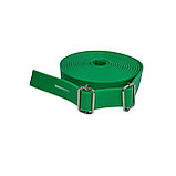 Лента-жгут силиконовый тренировочный, высокой упругости, ширина 3,5 см, толщина 2 мм, зеленый, фото 3
