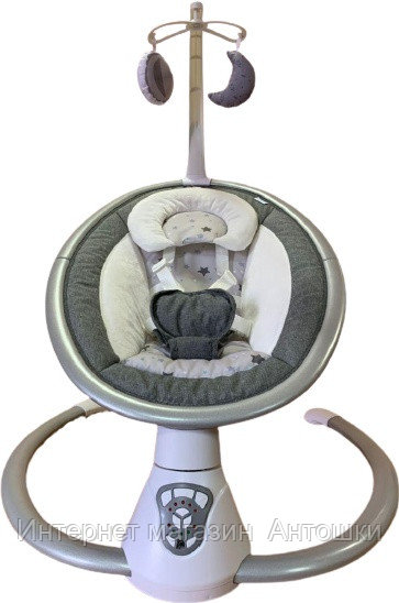 Электрокачели шезлонг Maribel SG403 серый