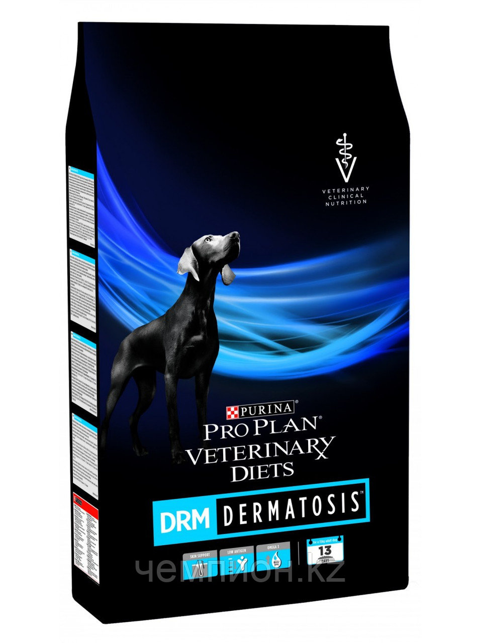 Pro Plan vet Canine DRM Dermatosis, диетический рацион для собак при дерматозах и выпадении шерсти, уп.1,5кг.