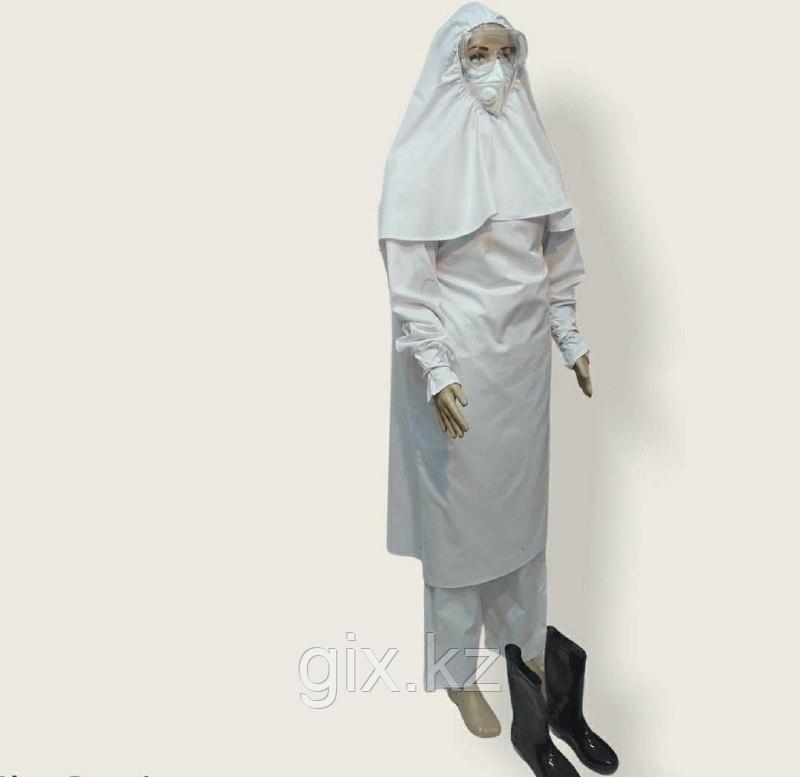 ПЧК-1 Противочумный костюм многоразовый из хлопчатобумажной ткани (бязь)