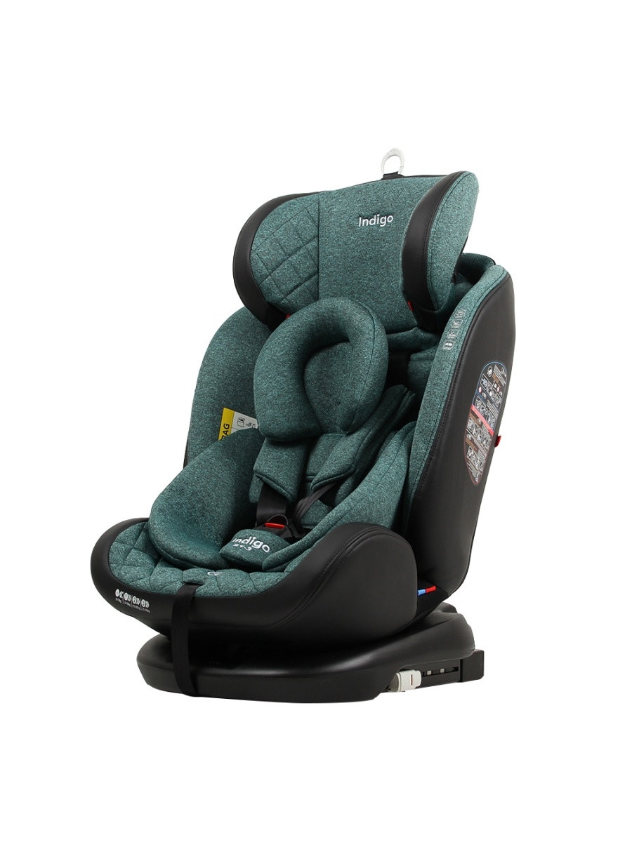 Детское автокресло Indigo Aero Isofix Green - фото 1 - id-p98903171