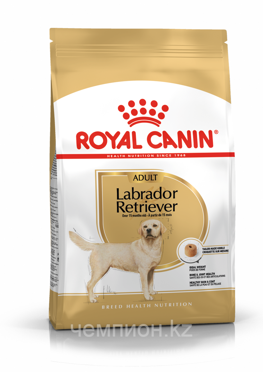 ROYAL CANIN Labrador Retrivier Adult, Роял Канин корм для собак породы Лабрадор Ретривер, уп. 12 кг