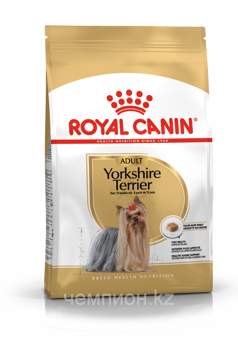 ROYAL CANIN Yorkshire Terrier Adult, Роял Канин корм для собак породы Йоркширский терьер, уп. 1,5 кг