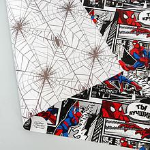 Бумага упаковочная глянцевая двусторонняя, «Человек-паук» 60 х 90 см