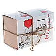 Подарочный набор «Be my Valentine» гель для душа, бурлящие сердечки, масло ши, фото 3
