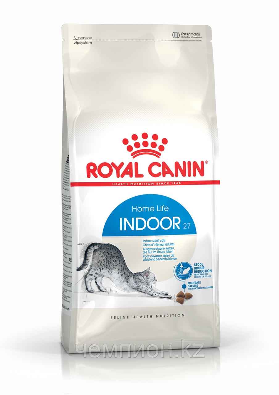 ROYAL CANIN Indoor 27, Роял Канин корм для кошек, живущих дома , вес 1кг.