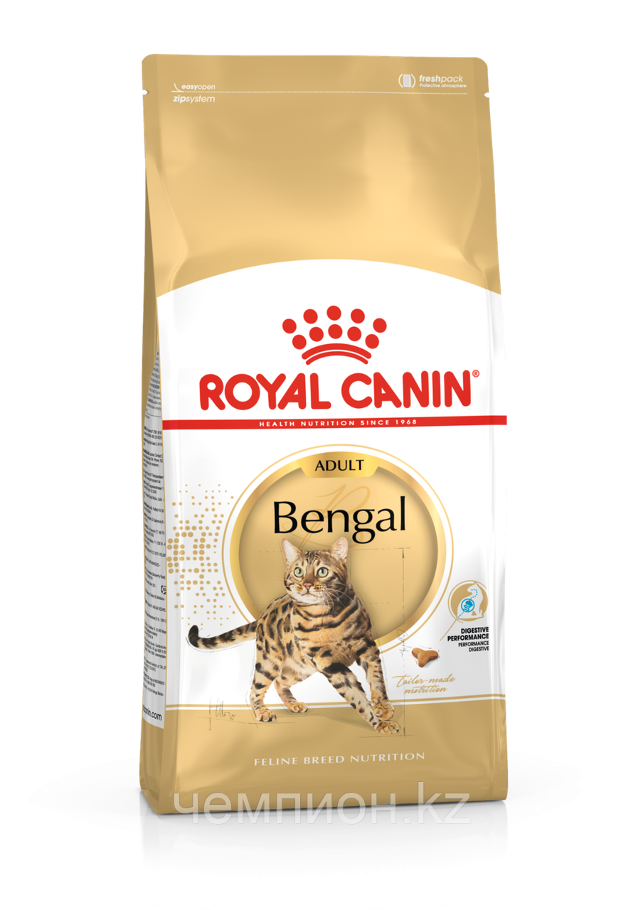 ROYAL CANIN Bengal, Роял Канин корм для кошек бенгальской породы, уп.2 кг