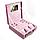 Кейс-шкатулка для ювелирных украшений «Драгоценный чемоданчик» с зеркалом и замочком (Розовый), фото 10