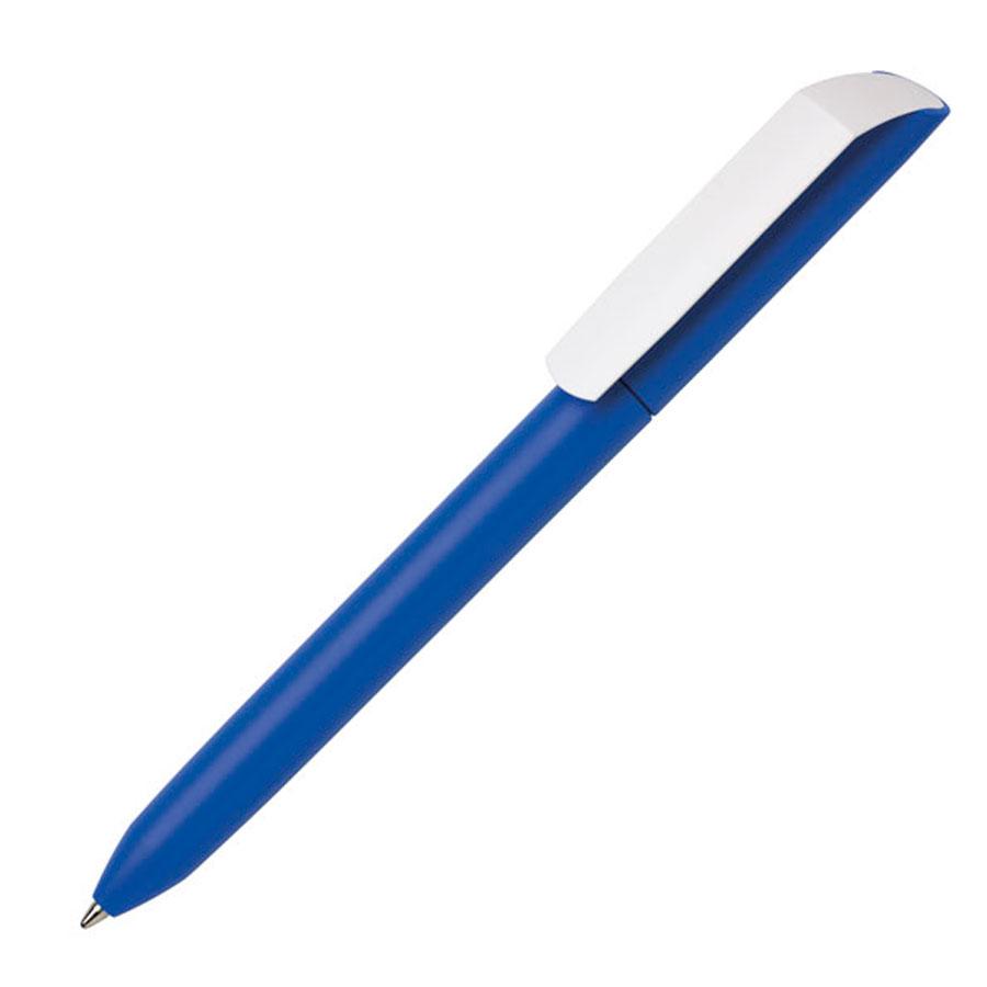 Ручка шариковая FLOW PURE с белым клипом, Синий, -, 29401 31