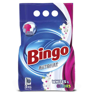 Стиральный порошок Bingo для любых вещей 3 кг Automat