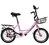 Велосипед Phoenix розовый оригинал детский с холостым ходом 16 размер (511-16)