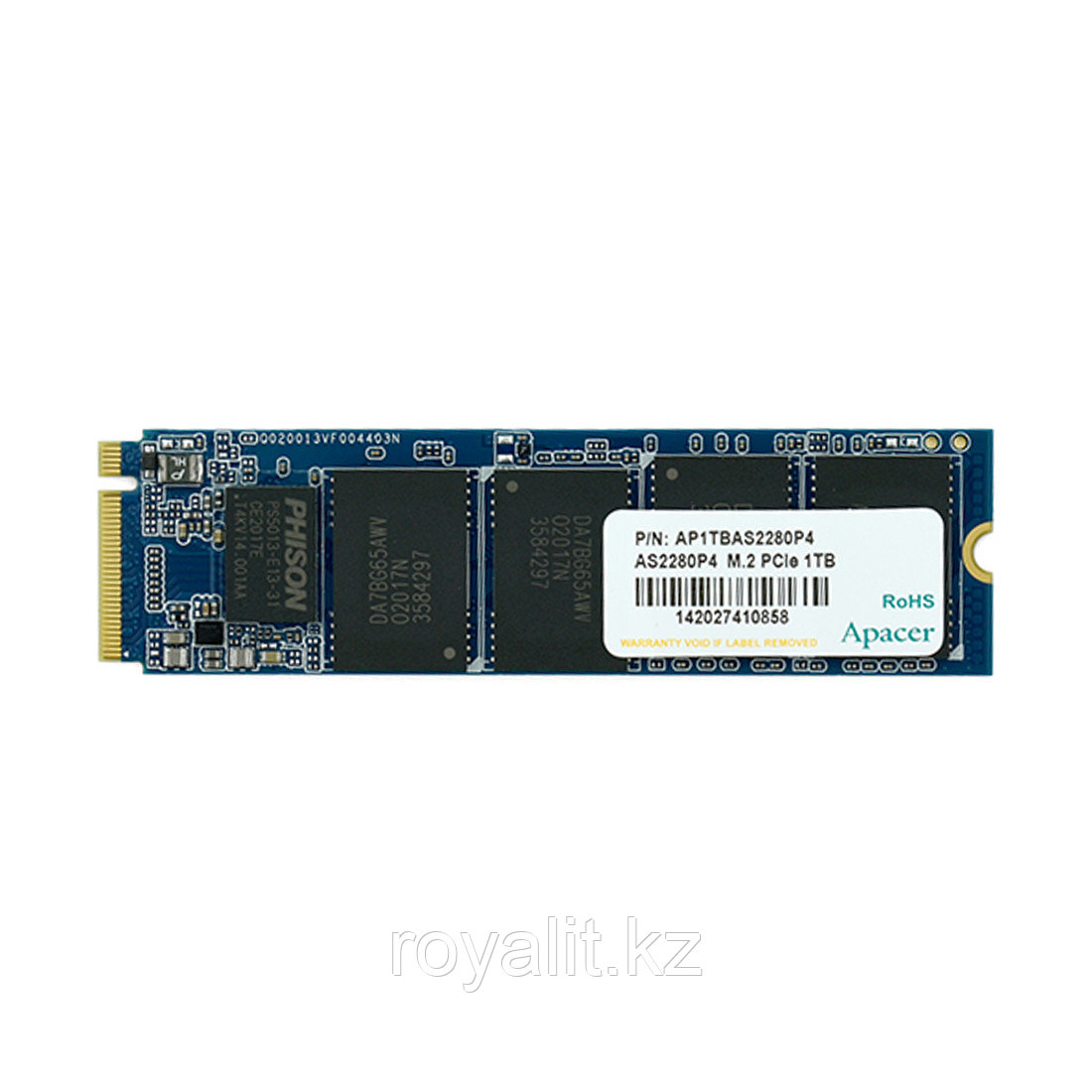 Твердотельный накопитель SSD Apacer AS2280P4 1TB M.2 PCIe