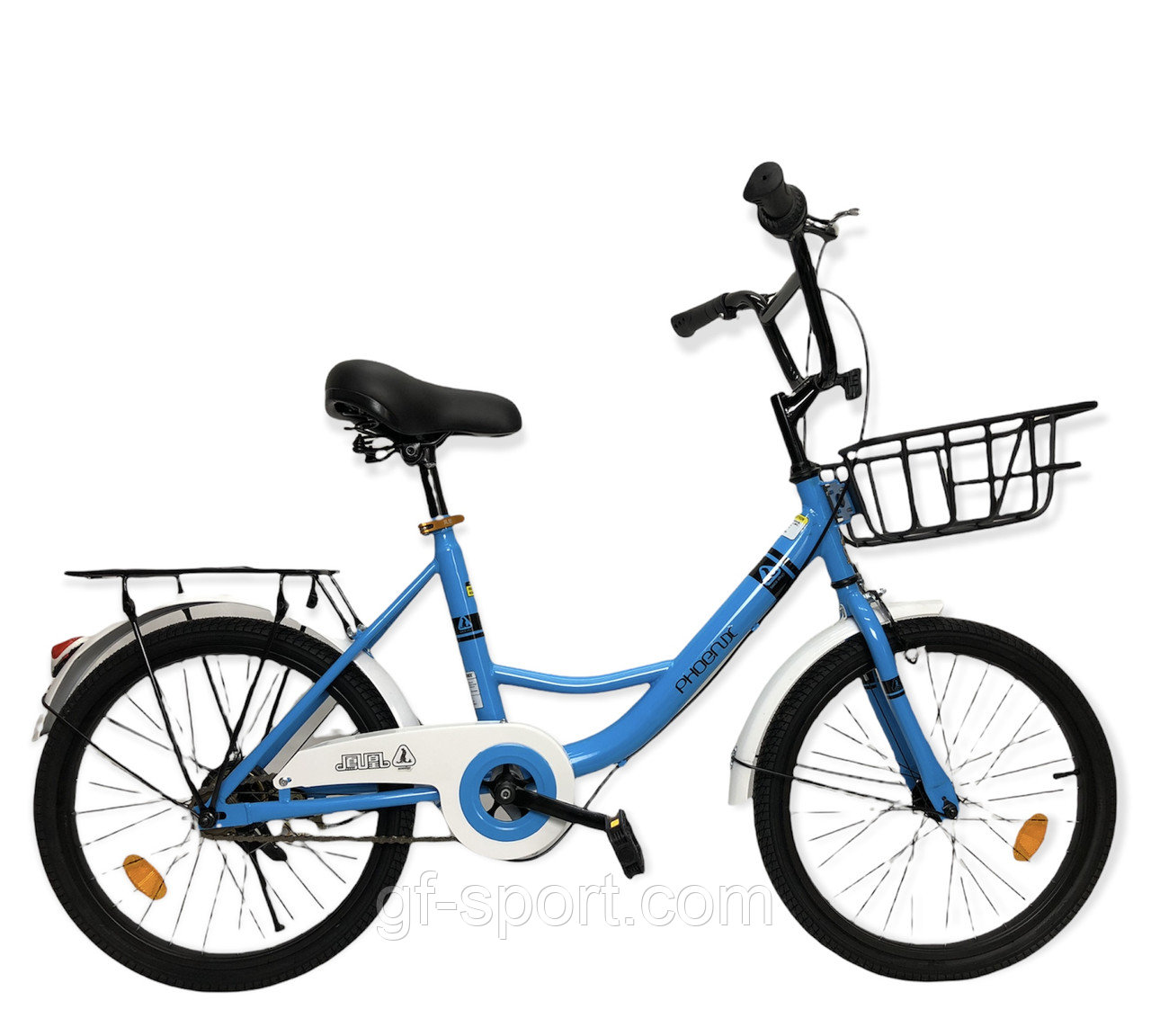 Велосипед Phoenix синий оригинал детский с холостым ходом 20 размер (511-20)