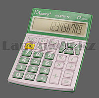 Калькулятор настольный 12-разрядный Kenko KK-8158-12 зеленый