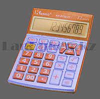 Калькулятор настольный 12-разрядный Kenko KK-8158-12 оранжевая