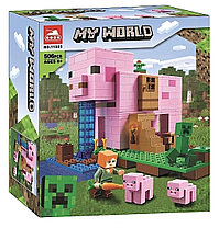 Конструктор Minecraft 11585 Дом-свинья