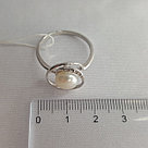 Кольцо из серебра с фианитом Красная Пресня 2339820Д покрыто  родием, фото 3