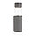 Стеклянная бутылка для воды Ukiyo с силиконовым держателем, 600 мл, серый; , , ширина 5,5 см., высота 23,5, фото 3