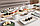 Набор посуды для суши Ukiyo для двоих, белый; черный, Длина 20,5 см., ширина 13 см., высота 3,5 см., диаметр 0, фото 5