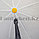 Зонт полуавтомат складной 33 см Miracle 805 желтая, фото 8