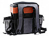 Сумка рюкзак СЛЕДОПЫТ для зимнего ящика 4-кармана серый полиестер PF-BP-37 Россия, фото 2
