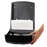 Диспенсер бумажных полотенец листовых черный, фото 2