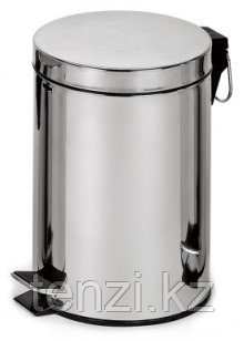 Binele Classic Ведро для мусора с педалью 12 литров полированная сталь - фото 1 - id-p98942624
