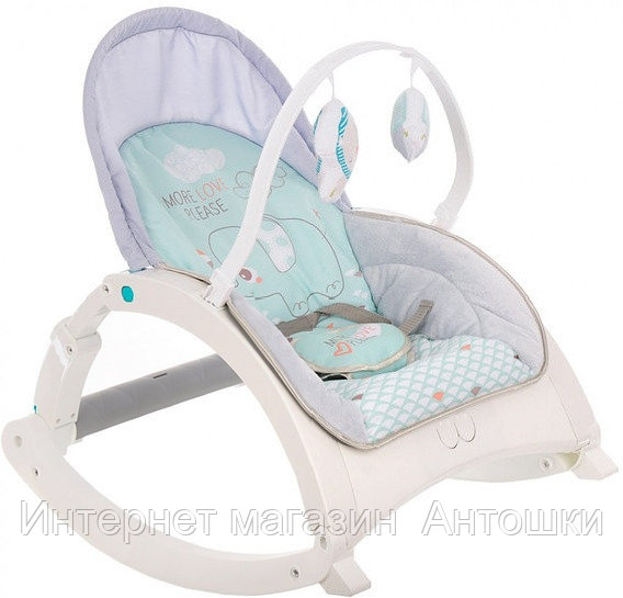 Шезлонг Fitch baby Elephant бирюзовый