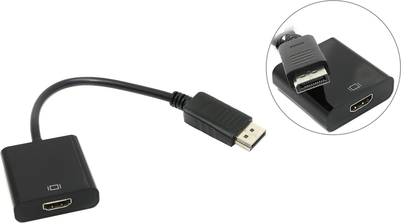 Переходник DisplayPort -> HDMI, Cablexpert A-DPM-HDMIF-002 - фото 3 - id-p98944989