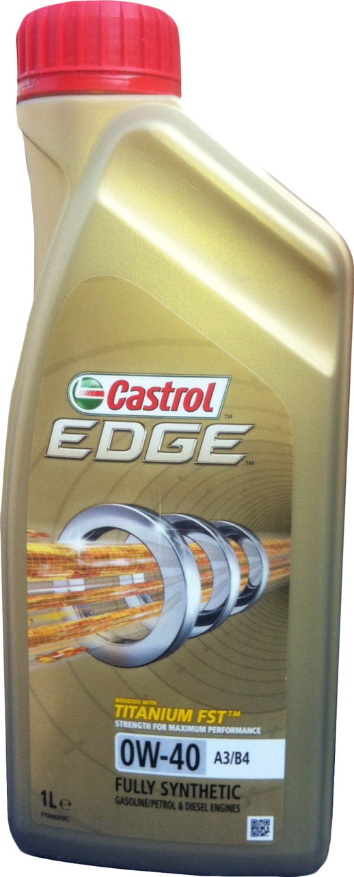 Моторное масло CASTROL EDGE 0W-40 A3/B4 1литр - фото 1 - id-p98945255