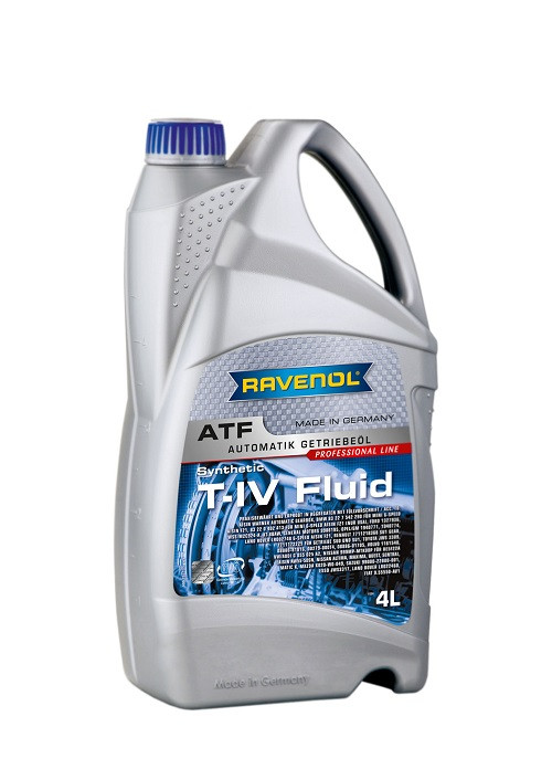 Трансмиссионное масло АКПП RAVENOL ATF T-IV Fluid 4L - фото 1 - id-p98945413