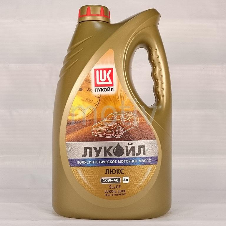 Моторное масло Лукойл Люкс 10W40 4 литра - фото 2 - id-p98945447