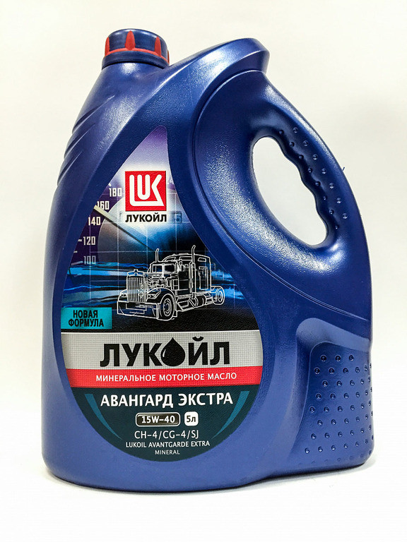 Моторное масло ЛУКОЙЛ АВАНГАРД 15W40 5 литров - фото 1 - id-p98945456