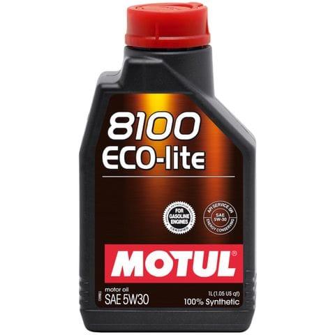 Синтетическое моторное масло MOTUL 8100 Eco-lite 5W-30 1 литр - фото 1 - id-p98945540