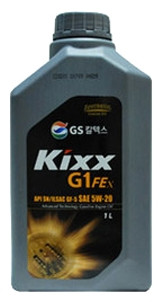 Масло моторное Kixx G1 Fex SN Cинтетичекое 5W-20 1литр - фото 1 - id-p98945698