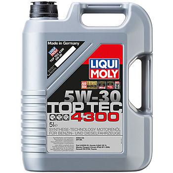 2324 Моторное масло Liqui Moly TOP TEC 4300 5W30 5литров - фото 1 - id-p98945773