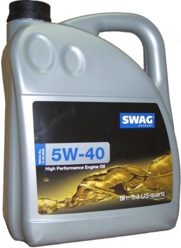 Моторное масло SWAG SAE 5W-40 5 литров - фото 1 - id-p98946272