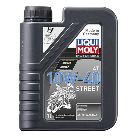 Мотоциклетное масло Liqui Moly MOTO 4T 10W-40 1521 1литр - фото 1 - id-p98945817